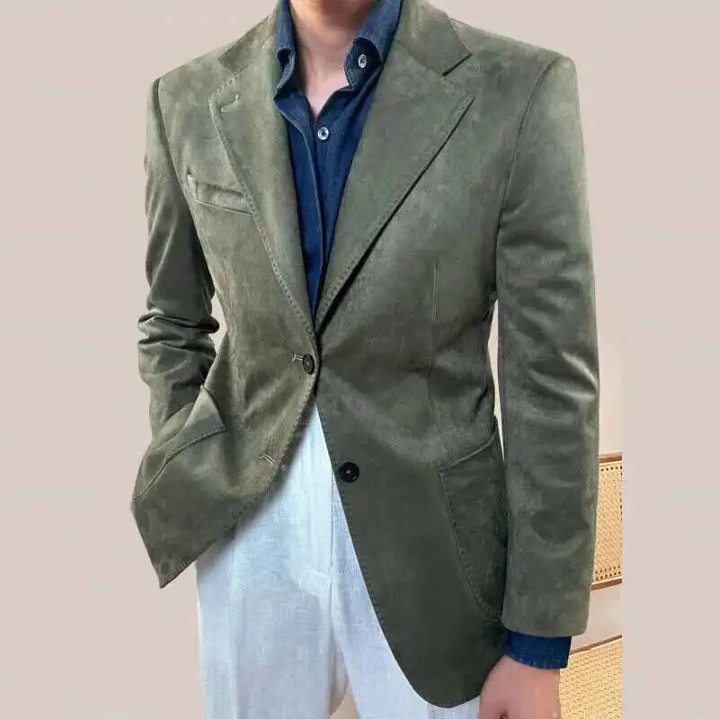 Men'S Grooming Club - Luxury Stylish Blazer Hombre Chaqueta Hombre