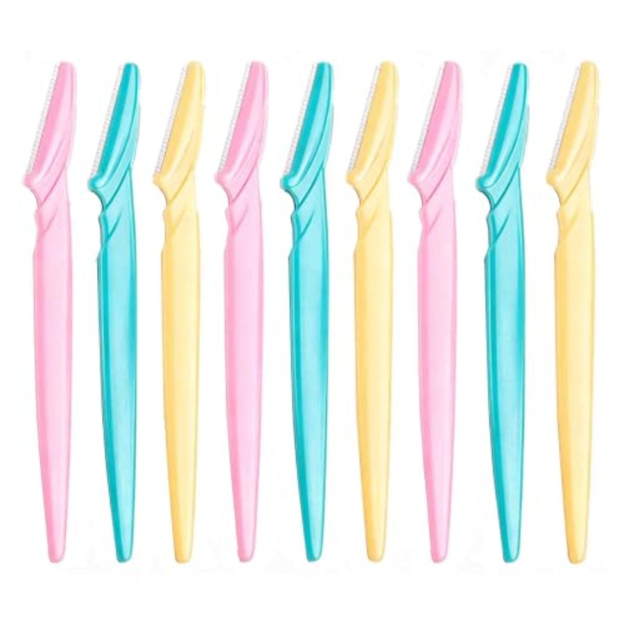 Eyebrow Razor Trimmer - Eyebrow Razor 9 Pack, Precision Facial