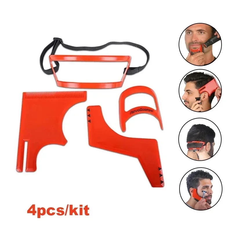 2/4Pcs Men's Beard Combs Hair  - Men'S Grooming Clippers recension och pris