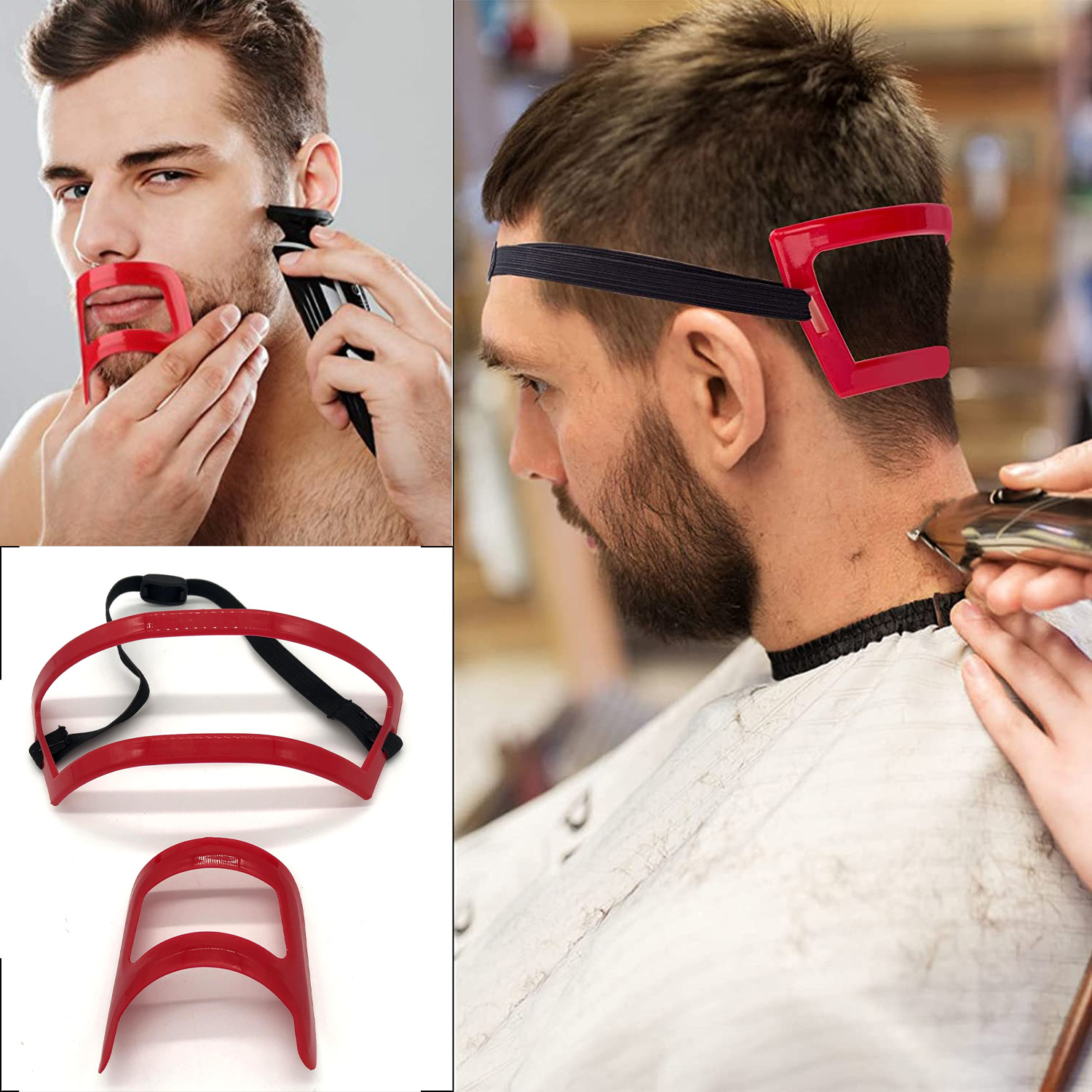 2/4Pcs Men's Beard Combs Hair  - Men'S Grooming Clippers recension och pris