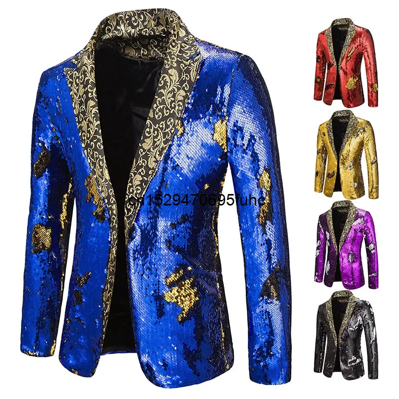 2025 aaa Blazer Shiny Sequin S - Men'S Grooming Club recension och pris