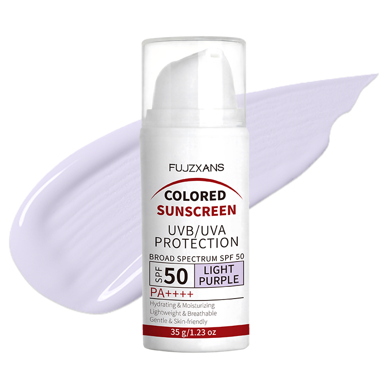 Light Purple Tinted Sunscreen  - Face Moisturizer Spf recension och pris