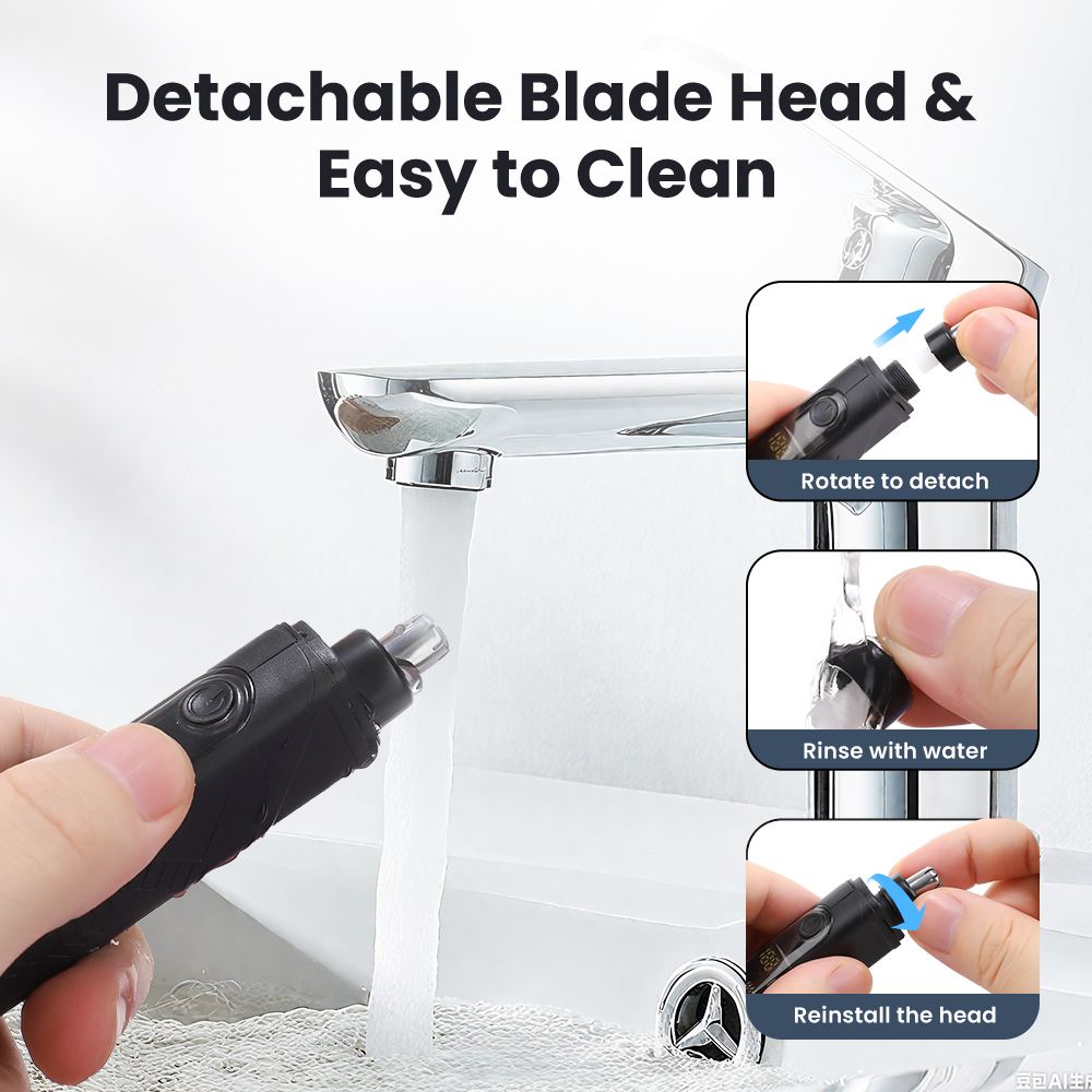 Electric Nose Hair Clipper Rec - Nose Hair Trimmer recension och pris