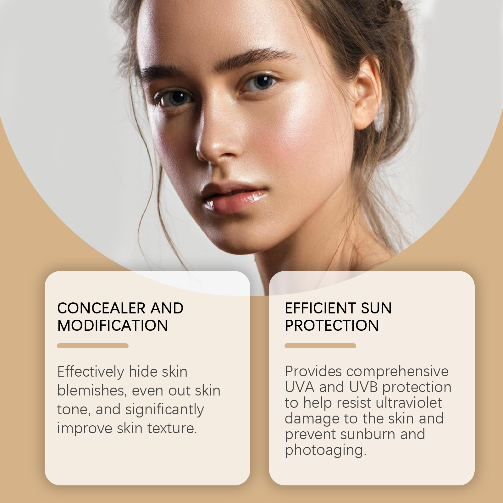 Gold Snail Sunscreen BB Cream  - Face Moisturizer Spf recension och pris