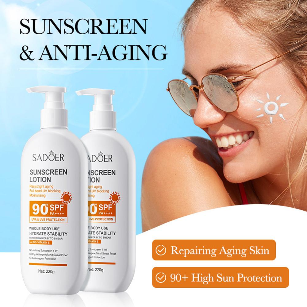 SADOER Spf 90+ 50+ Facial Body - Face Moisturizer Spf recension och pris