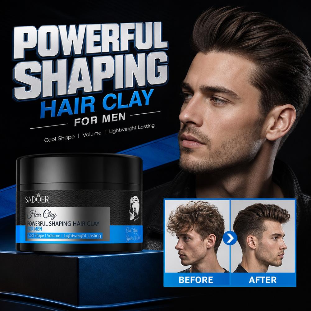 Matte Hair Styling Clay Strong - Men'S Grooming Cream recension och pris