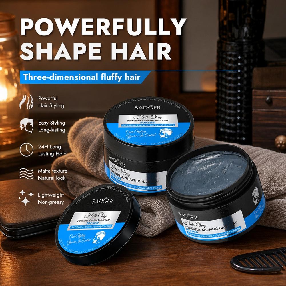 Matte Hair Styling Clay Strong - Men'S Grooming Cream recension och pris