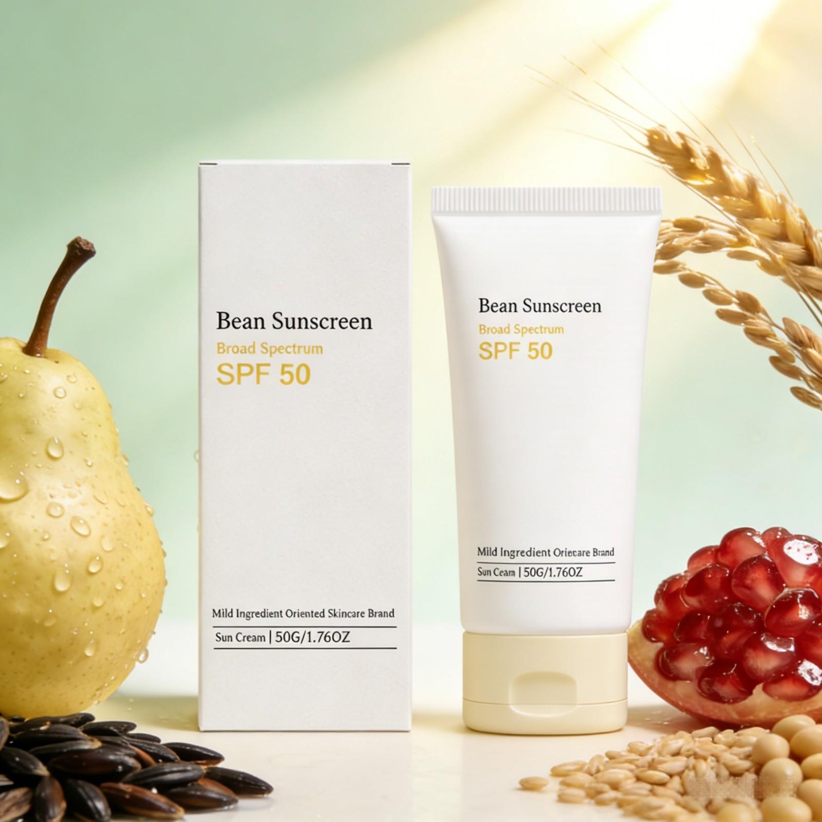 Bean Korean Sunscreen Spf 50 A - Face Moisturizer Spf recension och pris