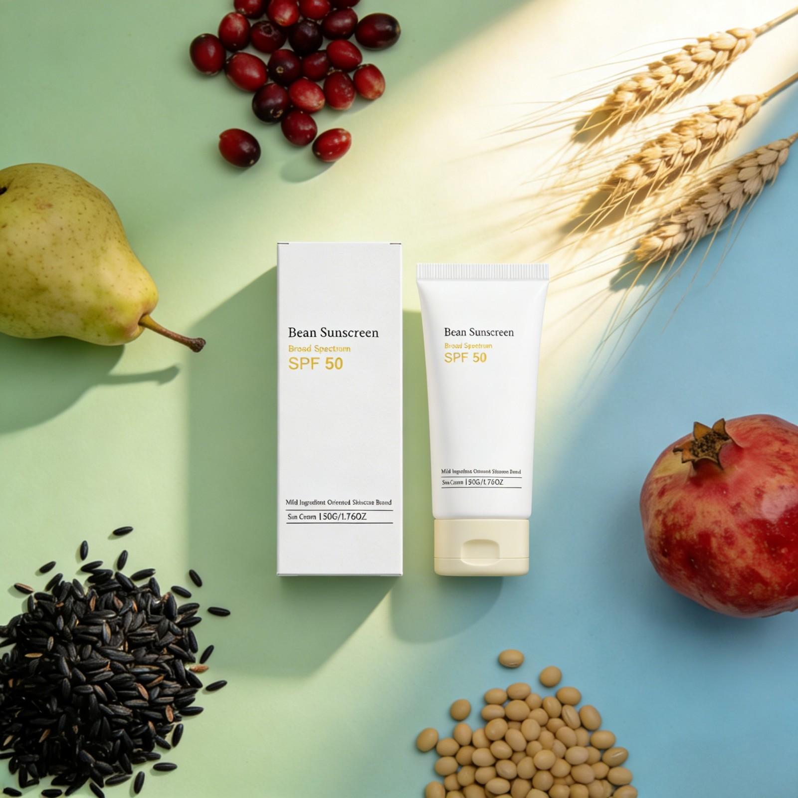 Bean Korean Sunscreen Spf 50 A - Face Moisturizer Spf recension och pris