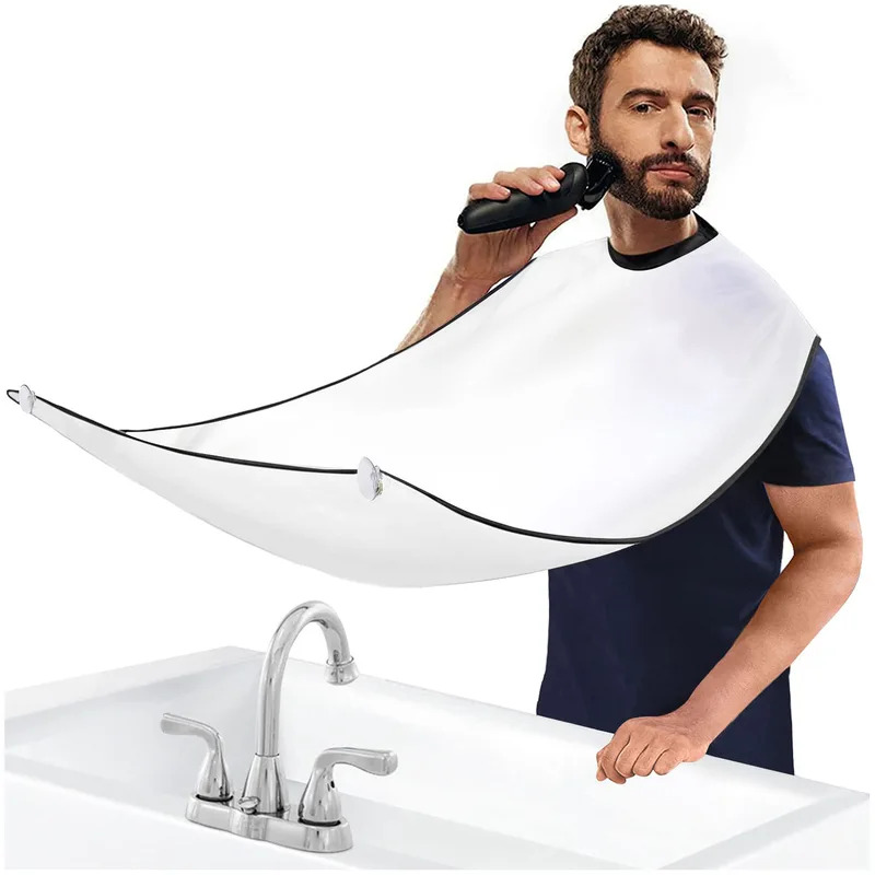 1pc Men Beard Shaving Apron Tr - Men'S Grooming Mirror recension och pris