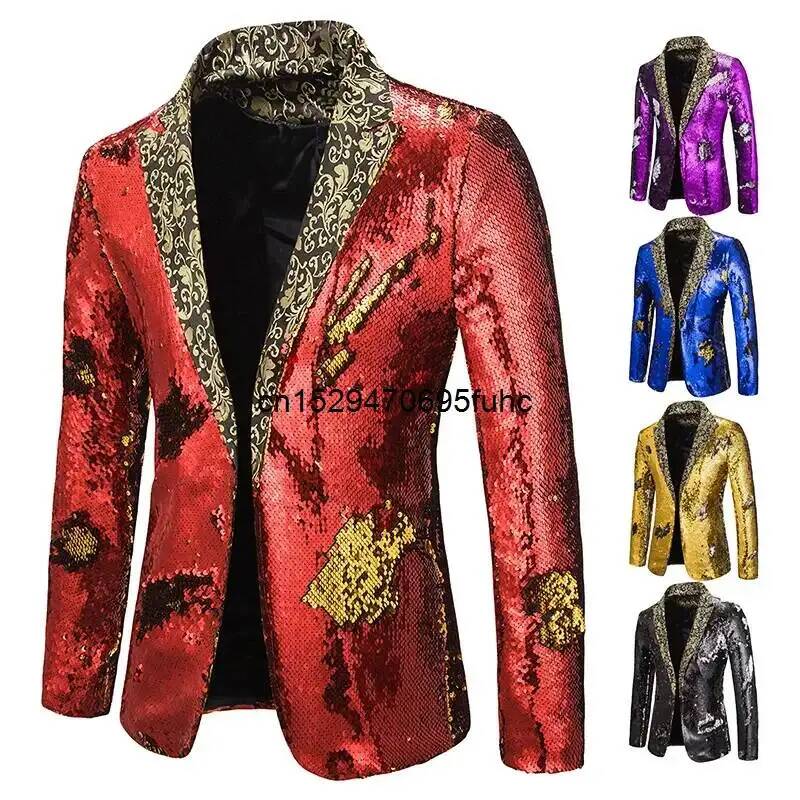Men Blazer Shiny Sequin Shawl  - Men'S Grooming Club recension och pris
