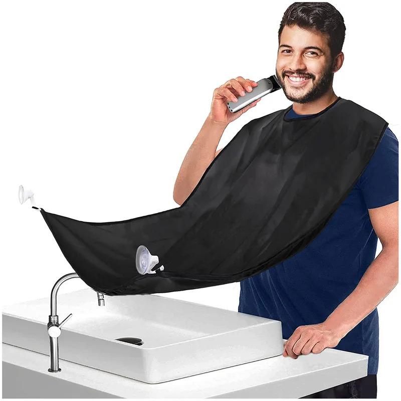 1pc Men Beard Shaving Apron Tr - Men'S Grooming Mirror recension och pris