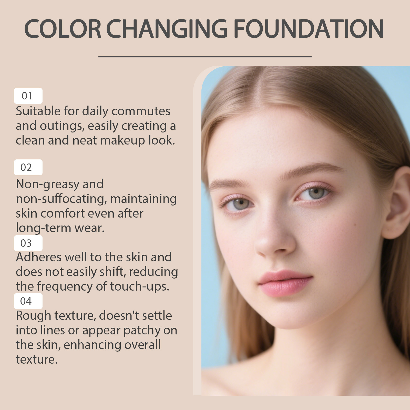 Liquid Foundation SPF 15 Color - Face Moisturizer Spf recension och pris
