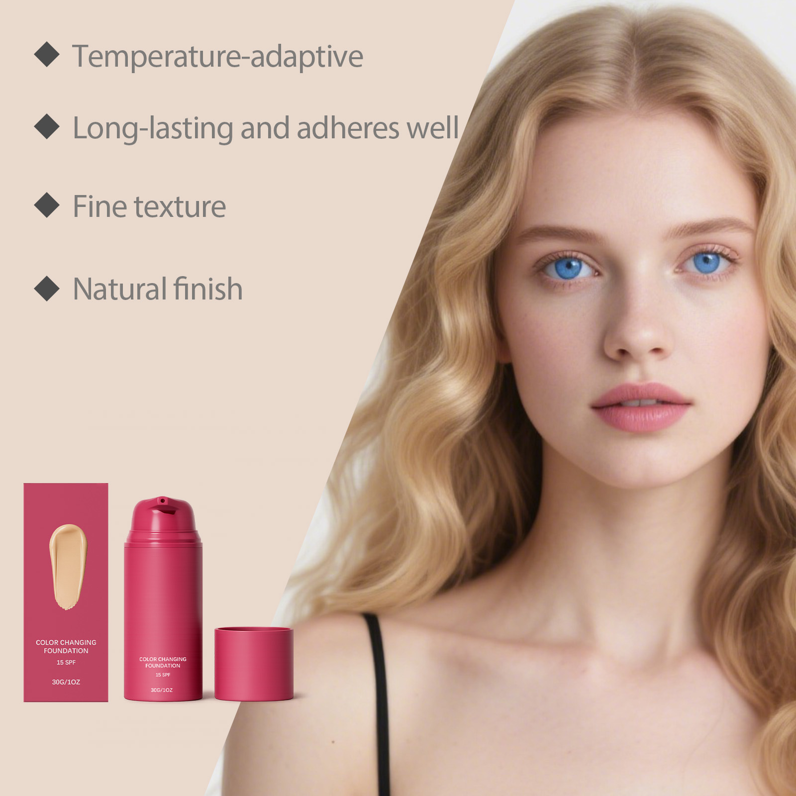 Liquid Foundation SPF 15 Color - Face Moisturizer Spf recension och pris