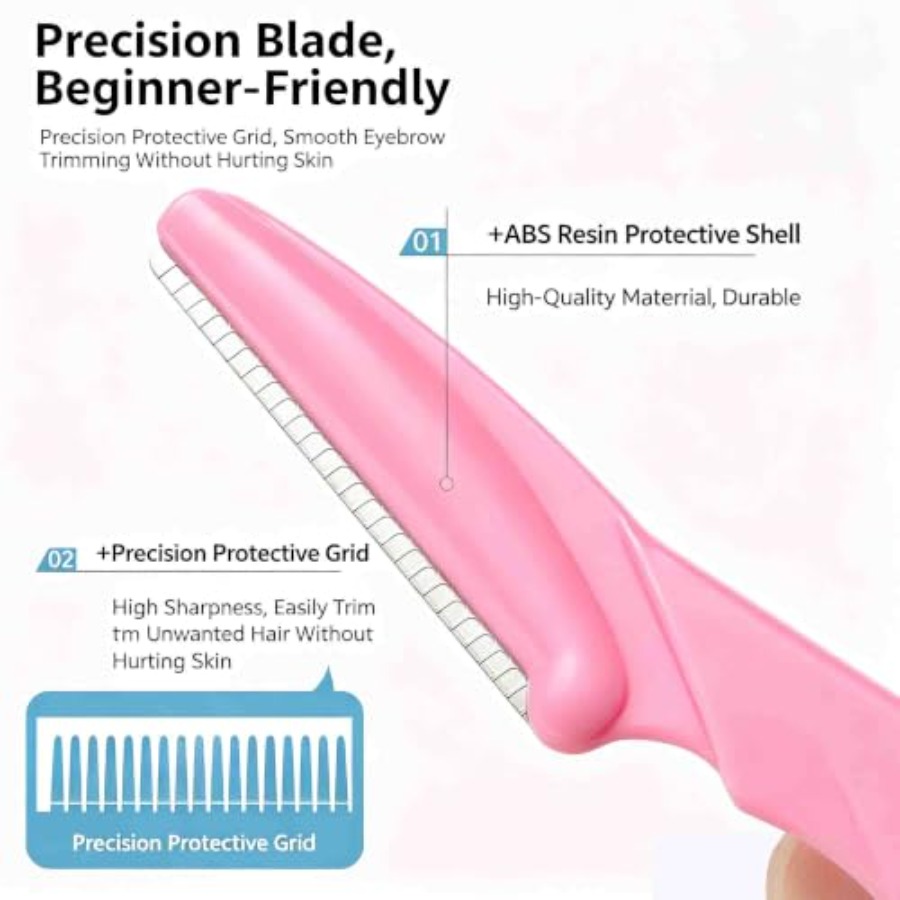 Eyebrow Razor 9 Pack, Precisio - Eyebrow Razor Trimmer recension och pris