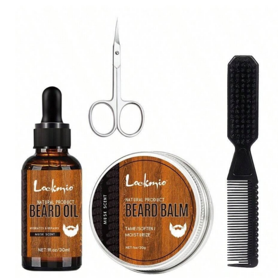 Men Beard Balm Kit Whisker Moi - Men'S Grooming Cream recension och pris