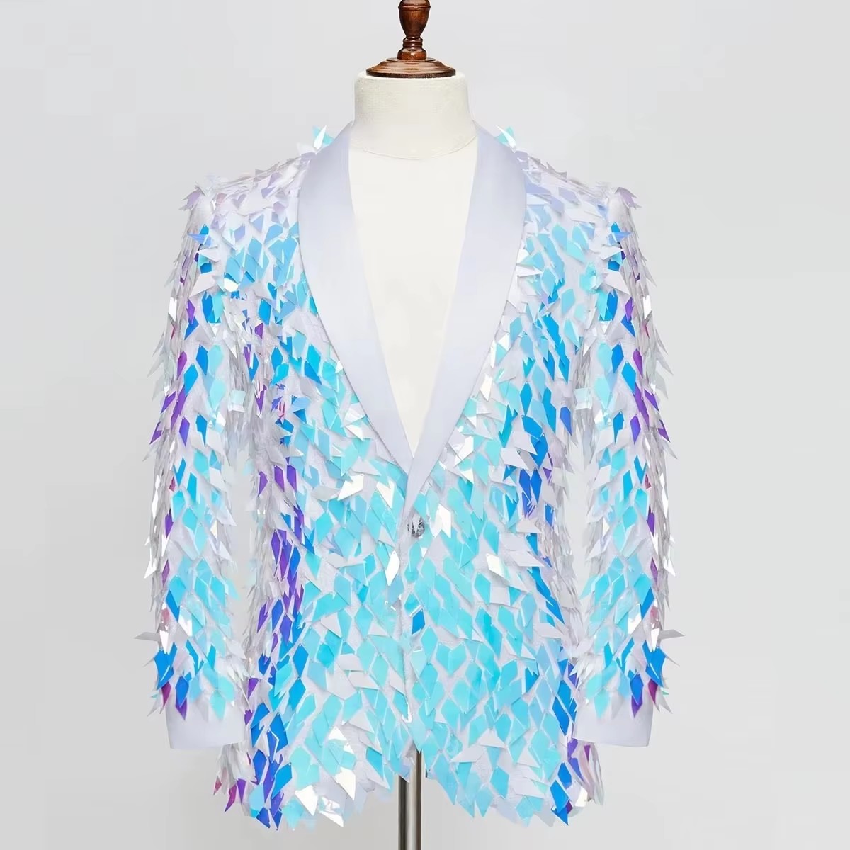 Men's Shiny Sequins Blazer Jac - Men'S Grooming Club recension och pris