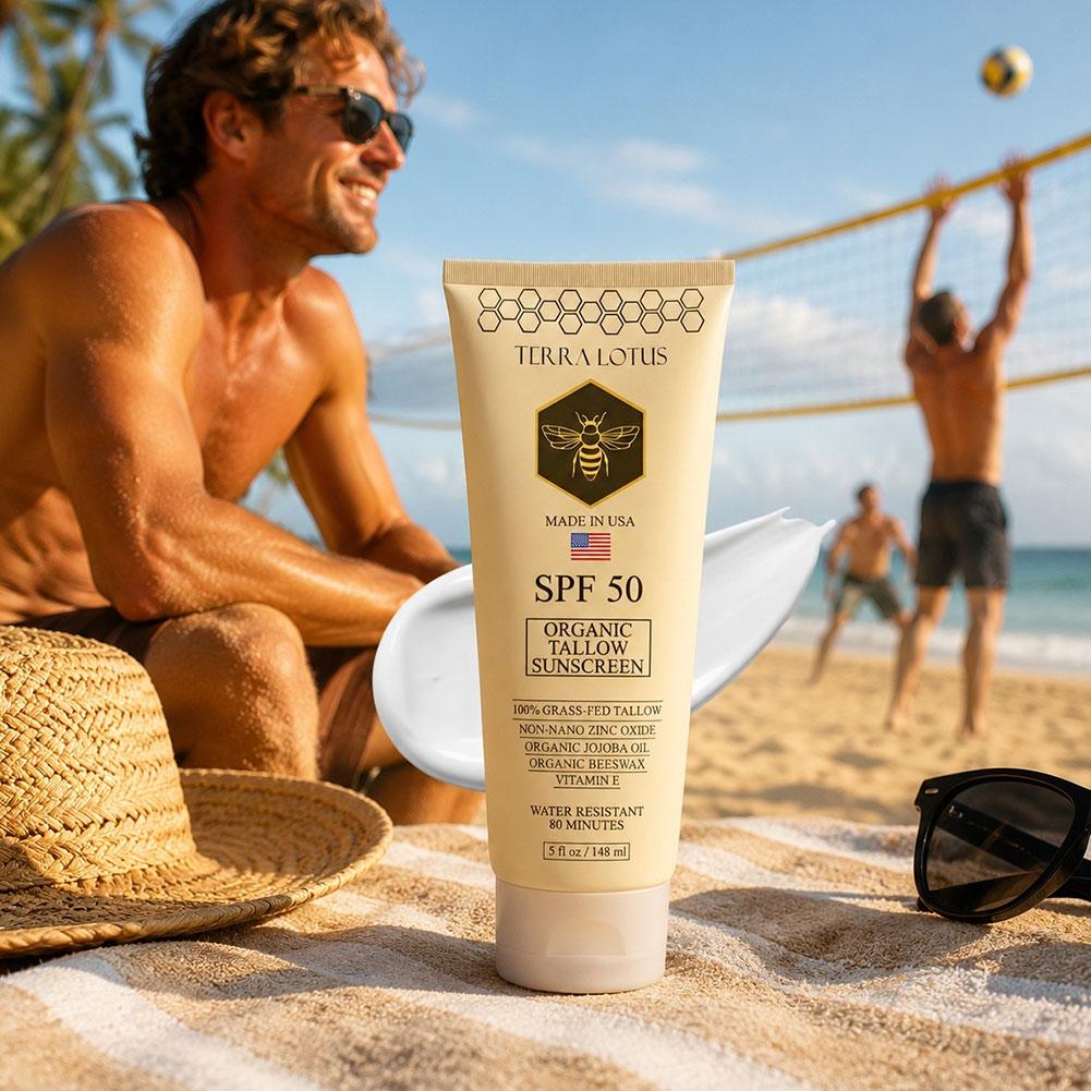Organic Tallow Sunscreen SPF 5 - Face Moisturizer Spf recension och pris