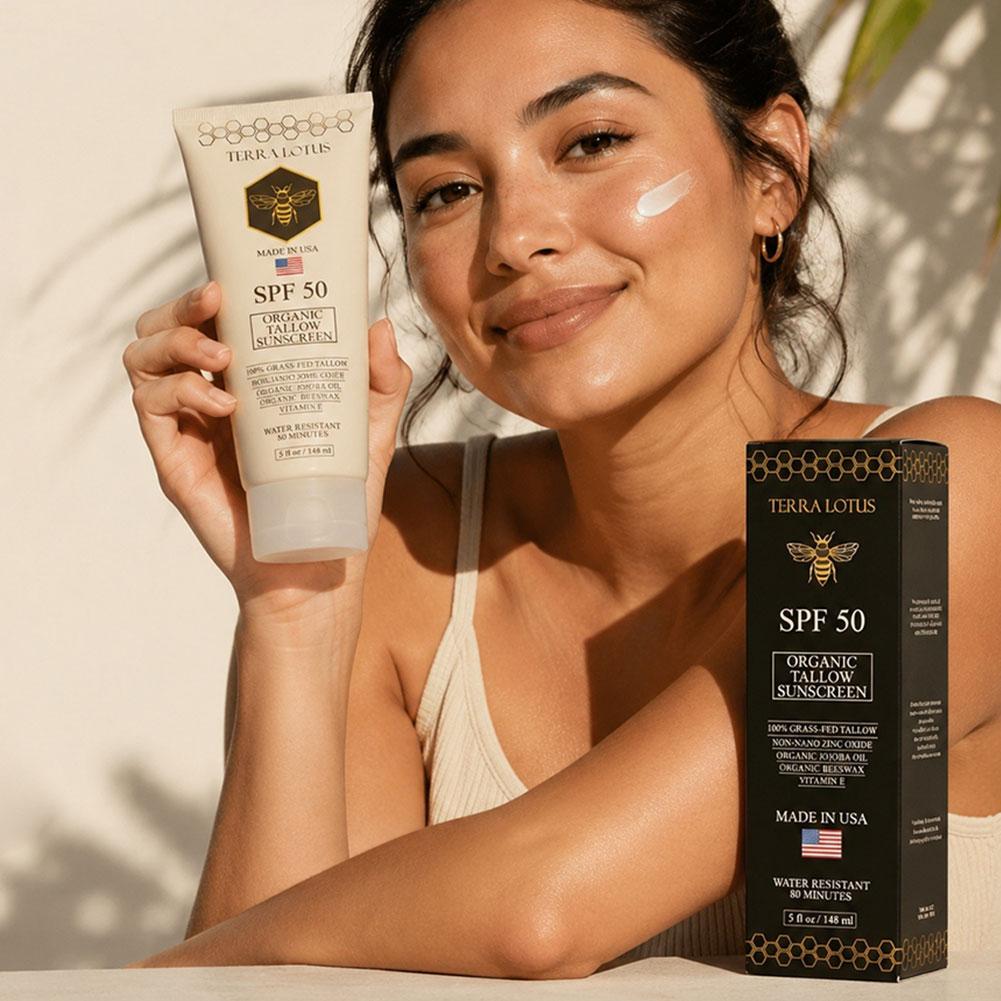 Organic Tallow Sunscreen SPF 5 - Face Moisturizer Spf recension och pris