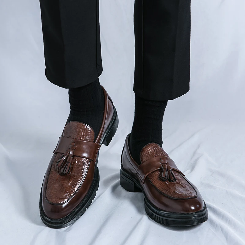 Men's Shoes Leather Men Fashio - Mens Grooming On Sale recension och pris