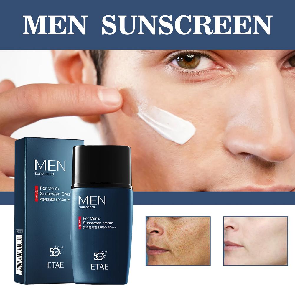 SPF 50+ Men Sunscreen Sun Bloc - Face Moisturizer Spf recension och pris