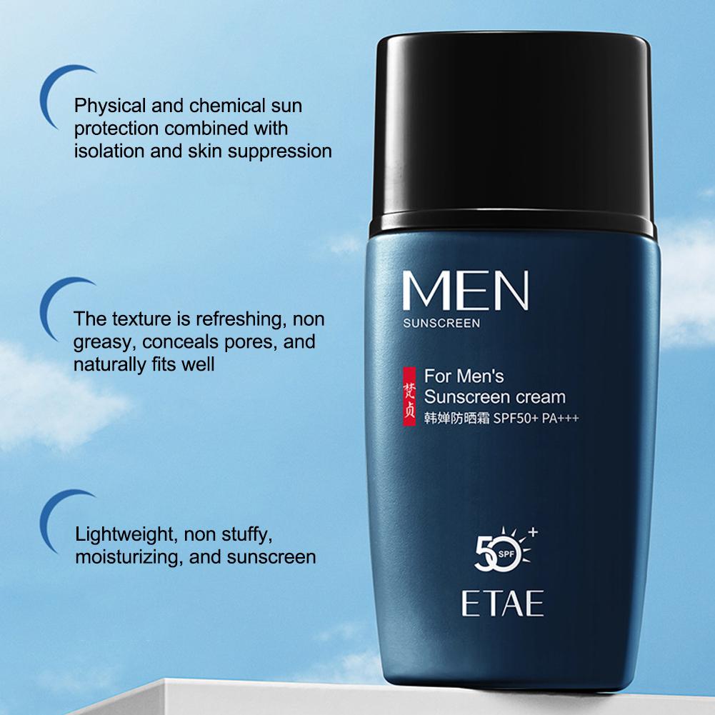 SPF 50+ Men Sunscreen Sun Bloc - Face Moisturizer Spf recension och pris