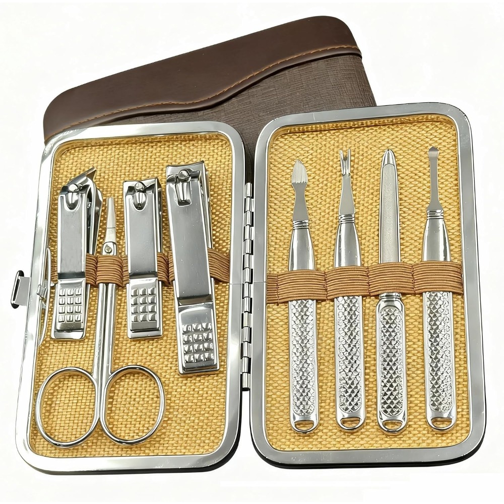 Professional Manicure Pedicure - Mens Grooming Kit Gift Set recension och pris