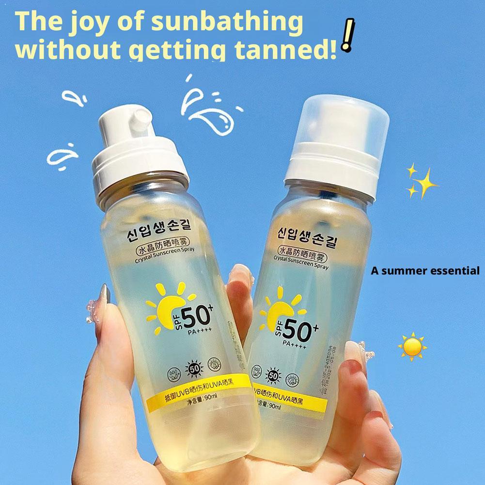Korean Spf 50+ Sunscreen Spray - Face Moisturizer Spf recension och pris