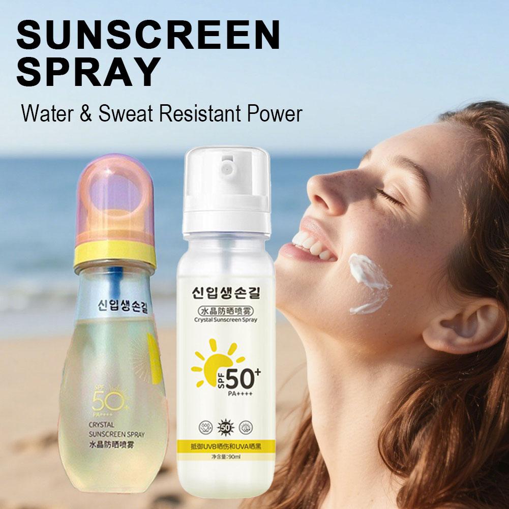 Korean Spf 50+ Sunscreen Spray - Face Moisturizer Spf recension och pris