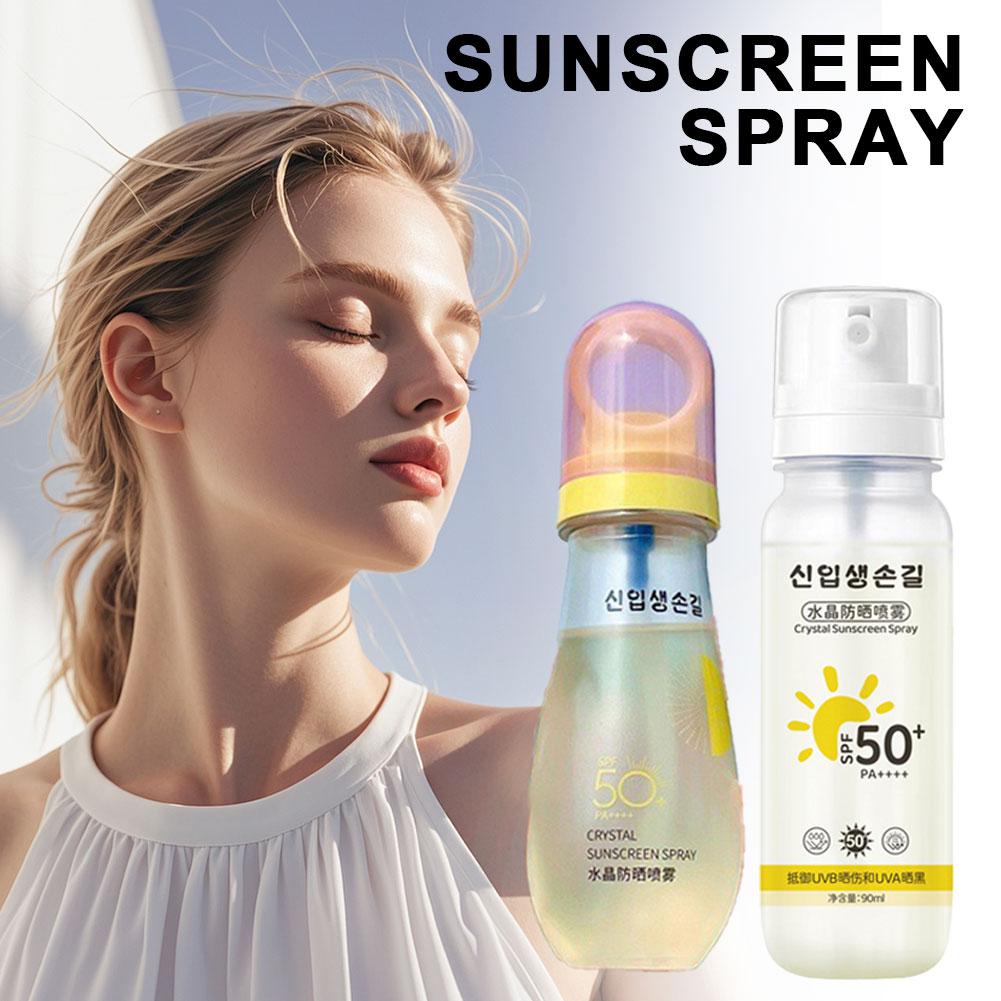 Korean Spf 50+ Sunscreen Spray - Face Moisturizer Spf recension och pris