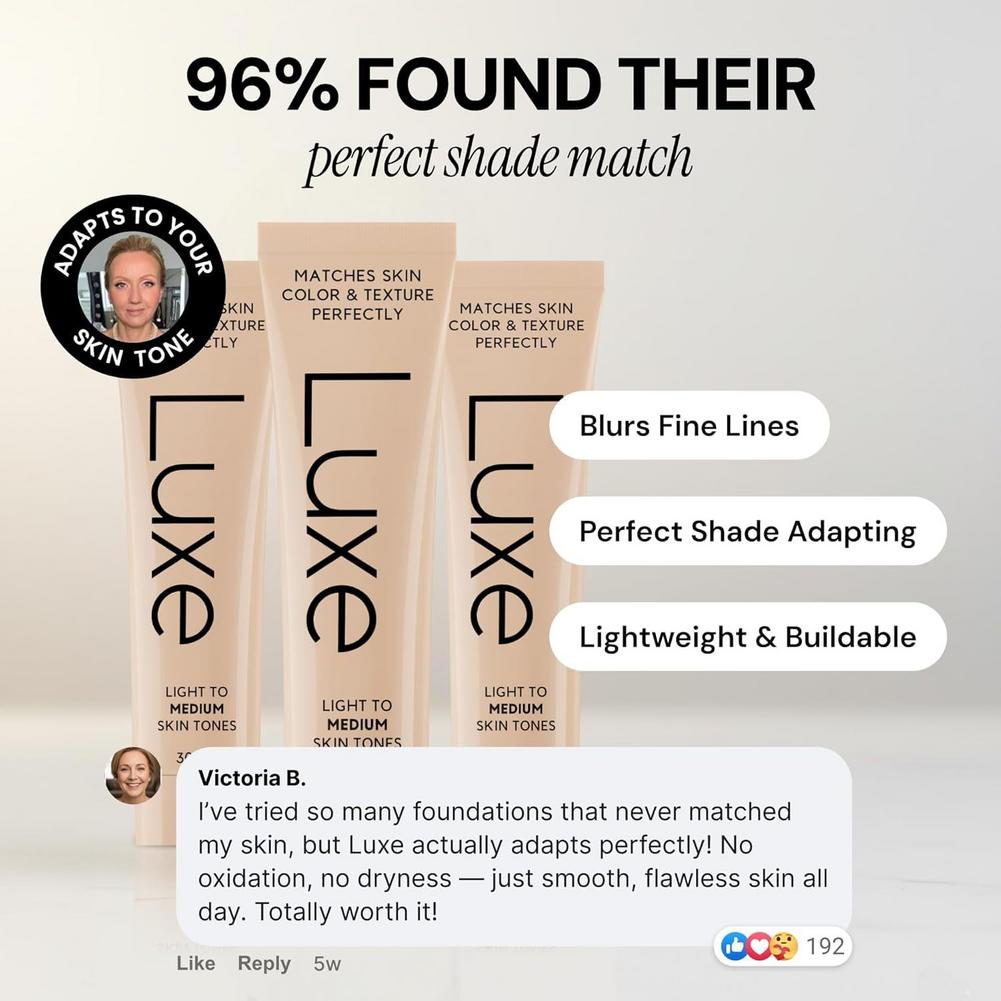 Luxe Color Changing Liquid Fou - Face Moisturizer Spf recension och pris