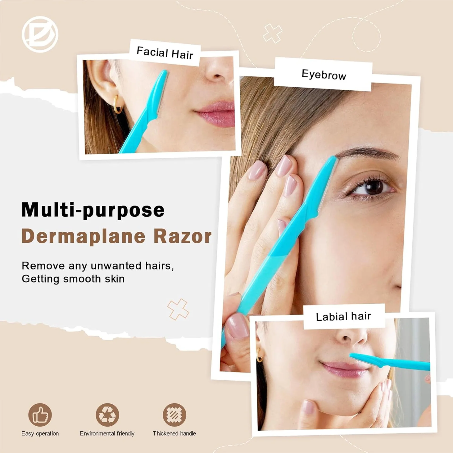 5/10/30/40pcsbrow Razor and Fa - Eyebrow Razor Trimmer recension och pris