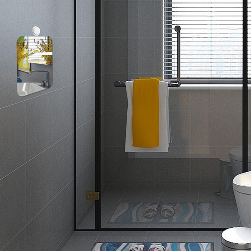 Acrylic Shower Mirror with Reu - Men'S Grooming Mirror recension och pris